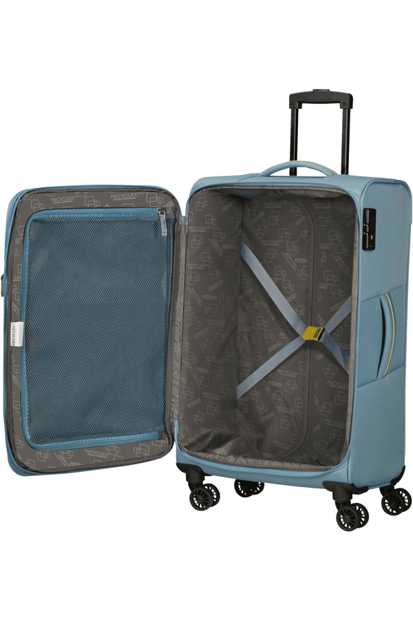 American Tourister Powertrip Spinner M TSA EXP M  Grau