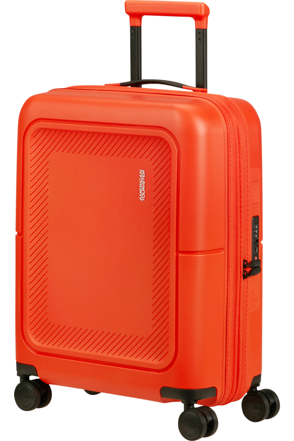 American Tourister DashPop Spinner Expandable TSA 55cm  Tangerine Red American Tourister DashPop Spinner Expandable TSA 55cm  Tangerine Red