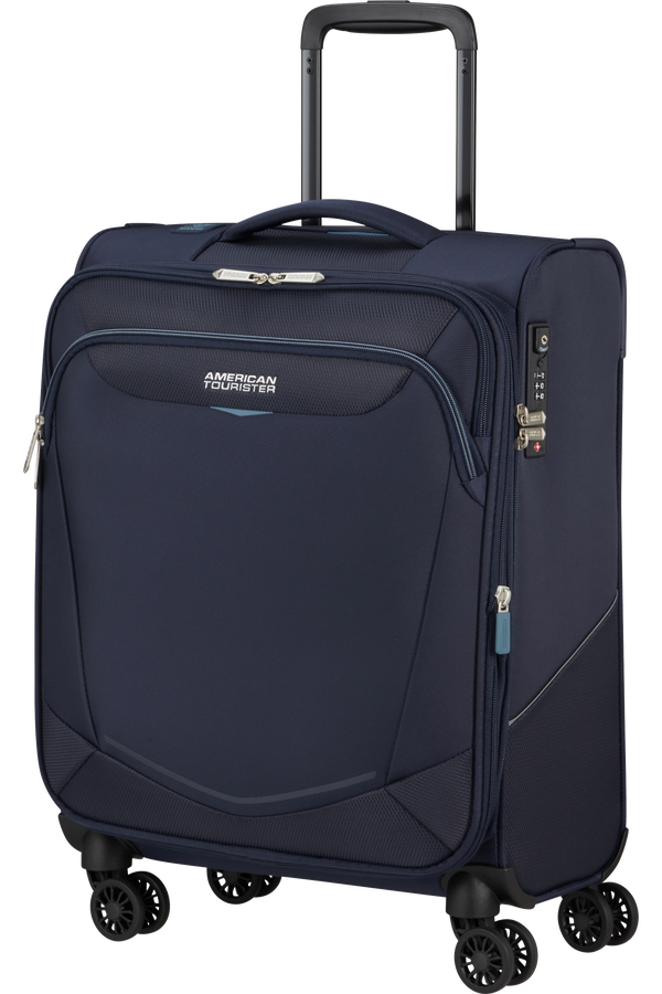 American Tourister SummerRide Spinner S EXP TSA 55cm Navy American Tourister SummerRide Spinner S EXP TSA 55cm Navy