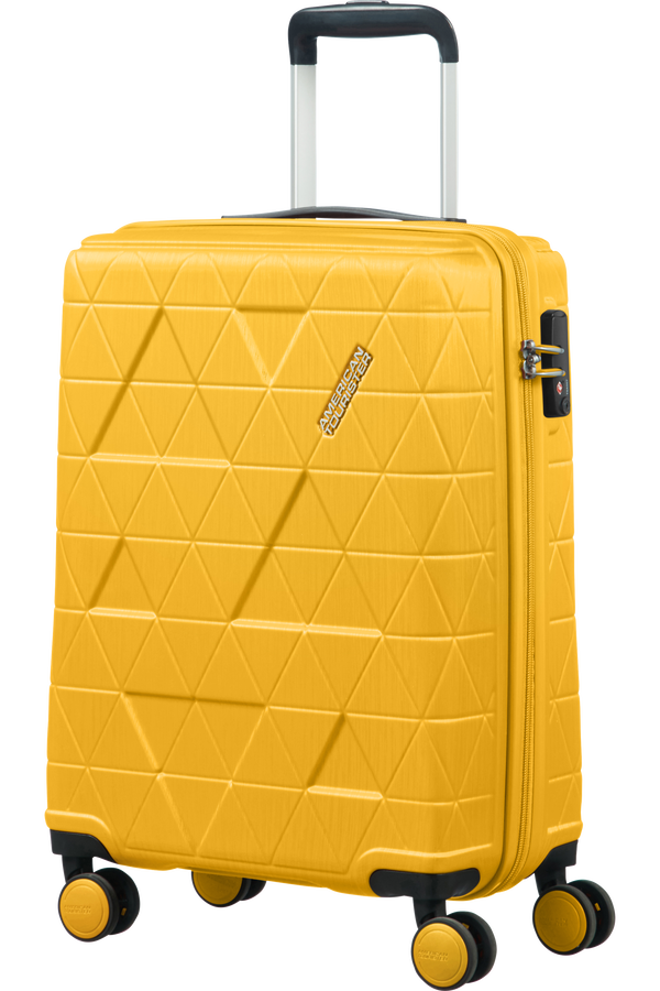 American Tourister Triangolo Spinner TSA 55cm  Honey Yellow