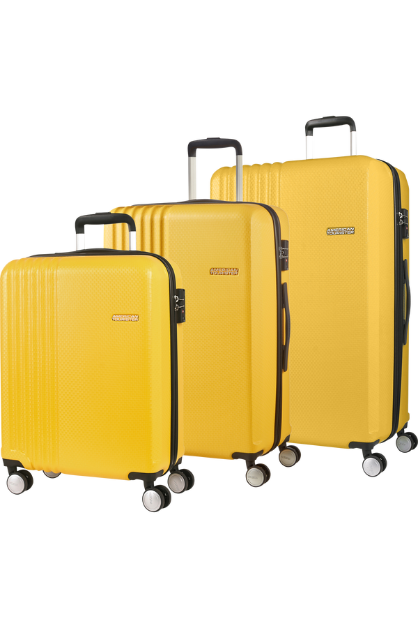 American Tourister Beachrider 3 Pc Set A  Gelb