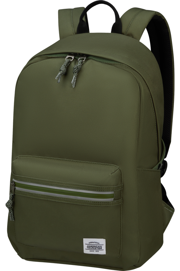 American Tourister Brightup Backpack Zip  Olive Green American Tourister Brightup Backpack Zip  Olive Green
