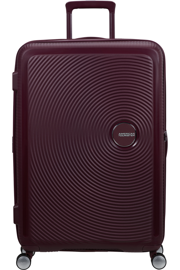 American Tourister SoundBox Spinner TSA Expandable 77cm Wild Cherry