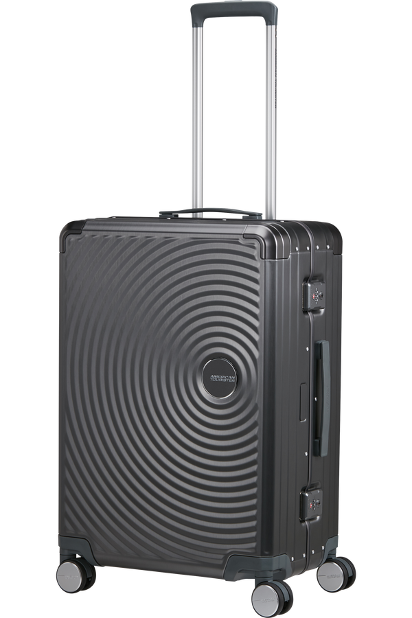 American Tourister Soundbox Alu Spinner TSA 68cm  Brushed Anthracite American Tourister Soundbox Alu Spinner TSA 68cm  Brushed Anthracite