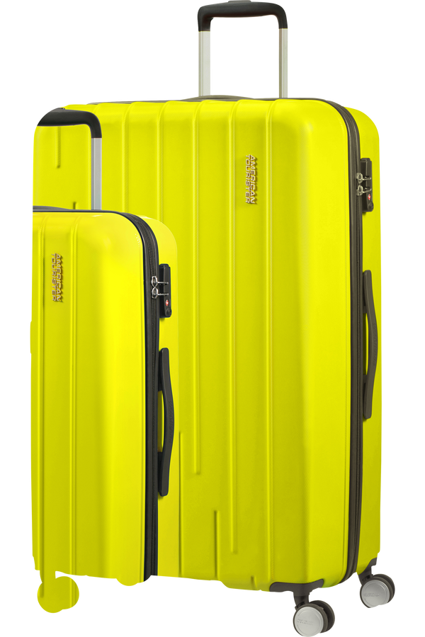 American Tourister Skynex 3 PC Set A  Lime green