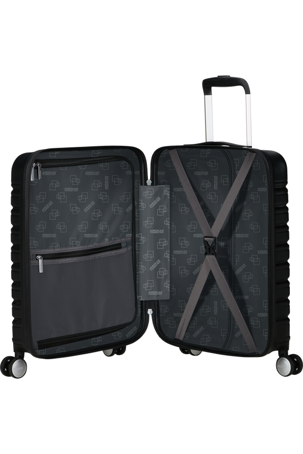 American Tourister Flashline SPIN. 55/20 FRONTLOADER  Shadow Black