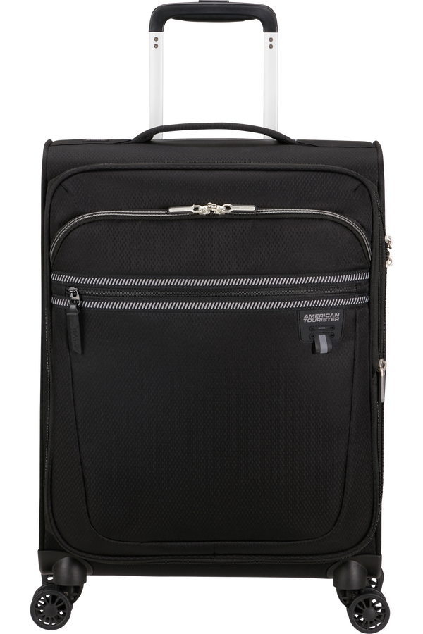 American Tourister Aerospin Spinner Expandable S  Schwarz