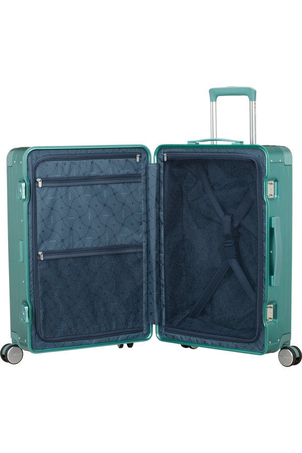 American Tourister Soundbox Alu Spinner TSA 68cm  Dusty Turquoise American Tourister Soundbox Alu Spinner TSA 68cm  Dusty Turquoise