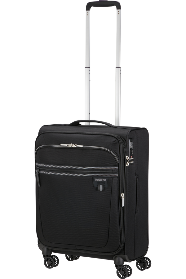 American Tourister Aerospin Spinner Expandable S  Schwarz