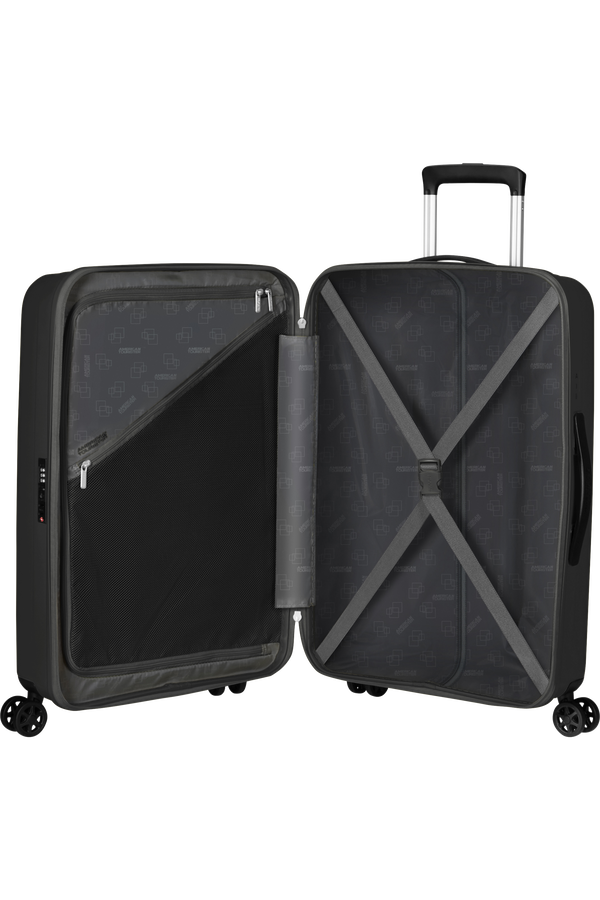American Tourister Rejoy Spinner 68/25 Tsa 68  True Black