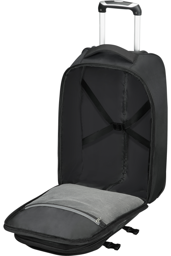 American Tourister Road Quest Laptop Rucksack mit Rollen 39.6cm/15.6inch  Solid Black