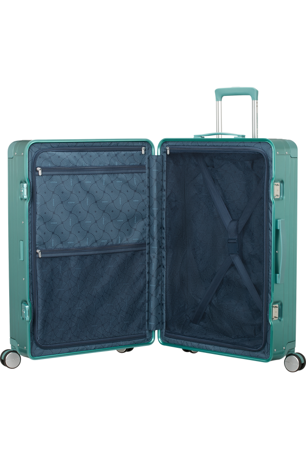 American Tourister Soundbox Alu Spinner TSA 77cm  Dusty Turquoise