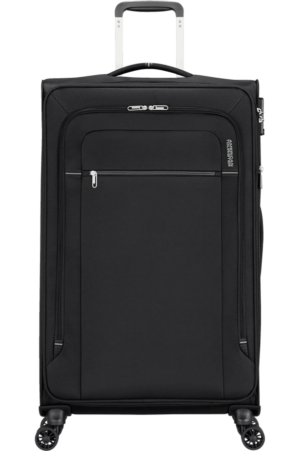 American Tourister Crosstrack Spinner Expandable 79cm  Black/Grey
