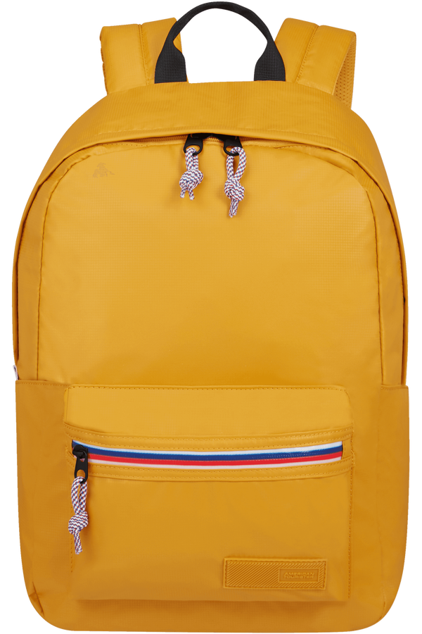 American Tourister Upbeat Pro Backpack Zip Coated Gelb
