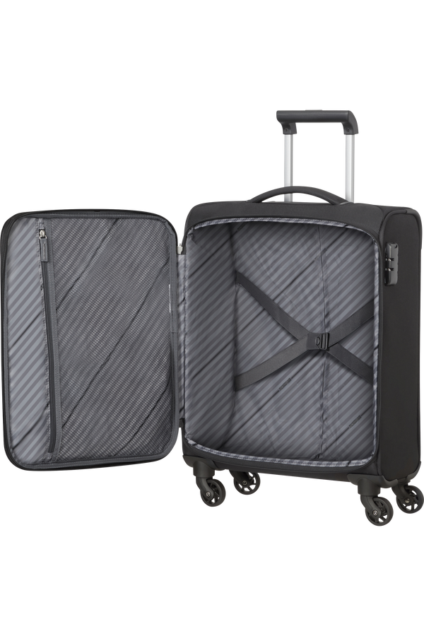 American Tourister Sunny South Spinner 55cm  Schwarz