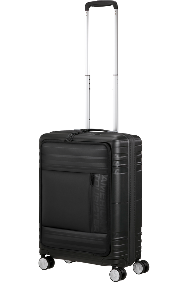 American Tourister Hello Cabin Spinner TSA Coated 55cm  Onyx Black