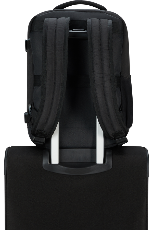 Backpack with sleeve for luggage handle new arrivals