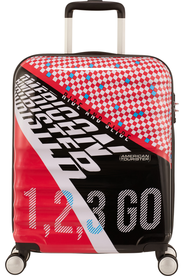 American Tourister Wavebreaker Spinner 55cm  Retro Racer