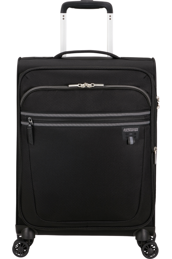 American Tourister Aerospin Spinner Expandable S  Schwarz