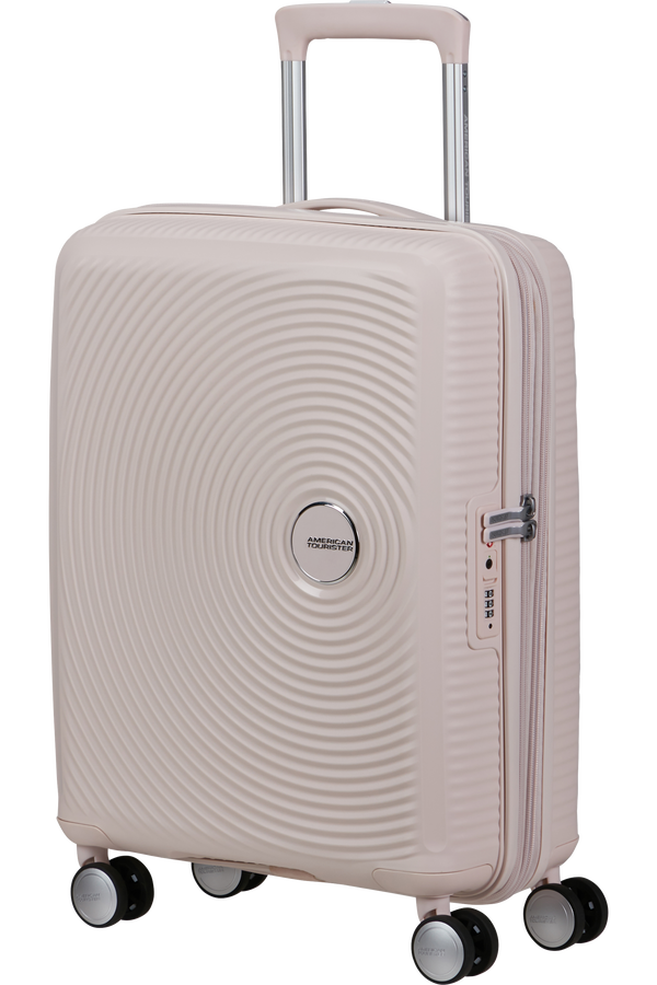 American Tourister SoundBox Spinner TSA Expandable 55cm  Beach Shimmer