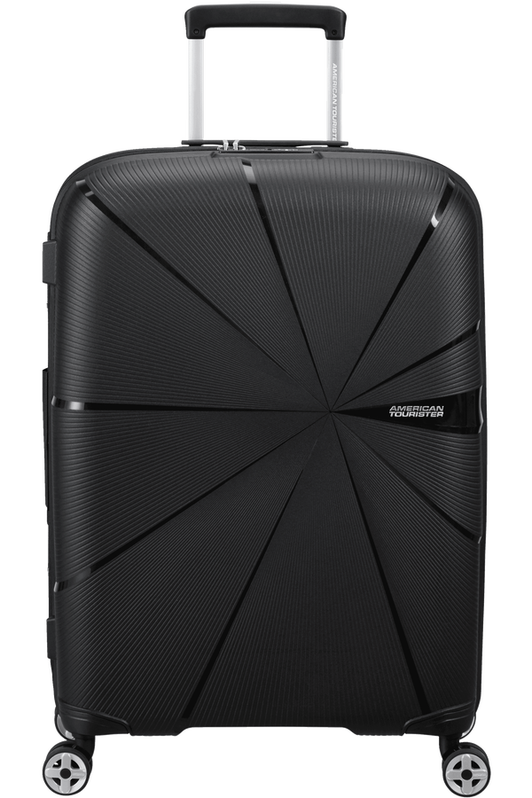 American Tourister Starvibe Spinner Expandable TSA 67cm  Schwarz