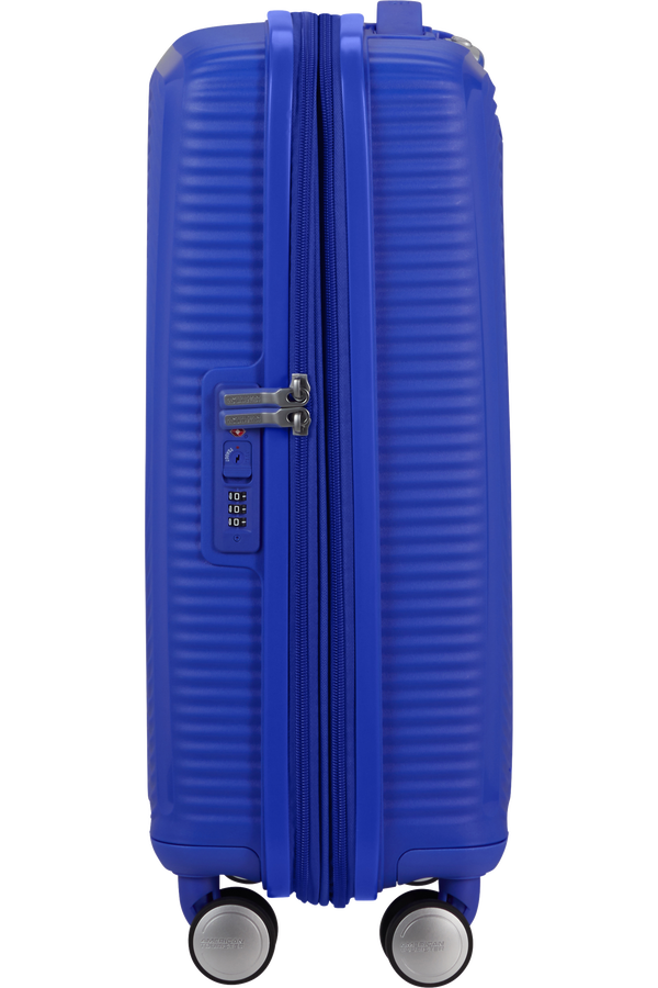 American Tourister SoundBox Spinner Expandable 55cm  Cobalt Blue