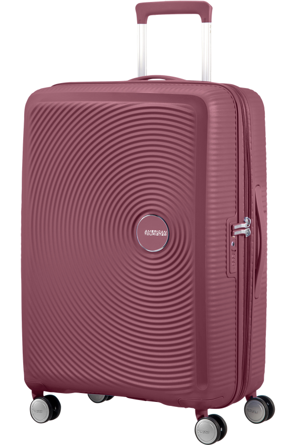American Tourister Soundbox Spinner TSA Expandable 67cm  Dark Burgundy