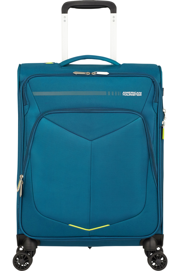 American Tourister Summerfunk Spinner Exp TSA 55cm  Teal