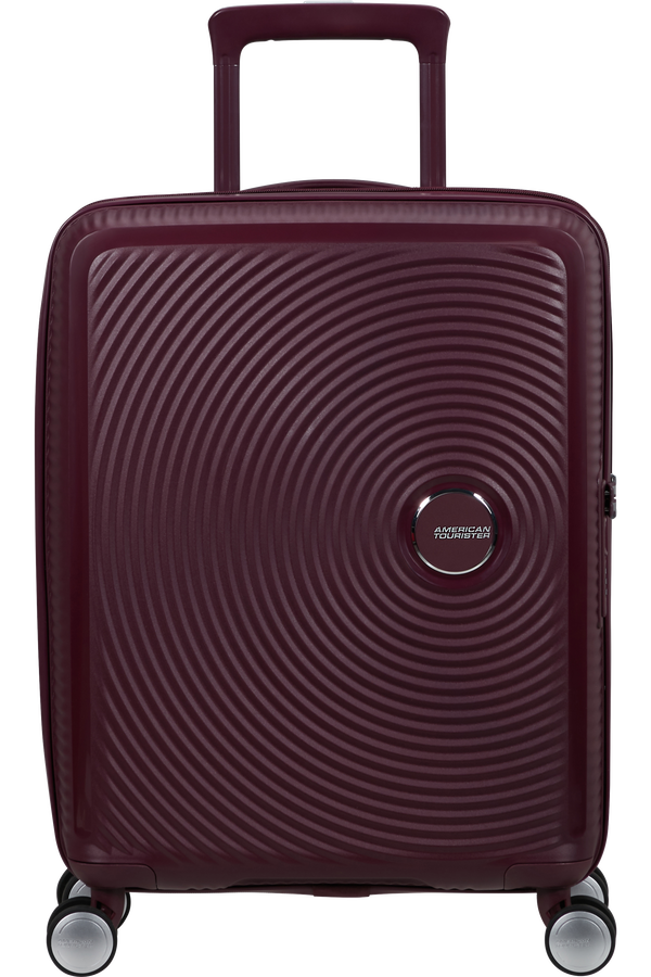 American Tourister SoundBox Spinner TSA Expandable 55cm Wild Cherry