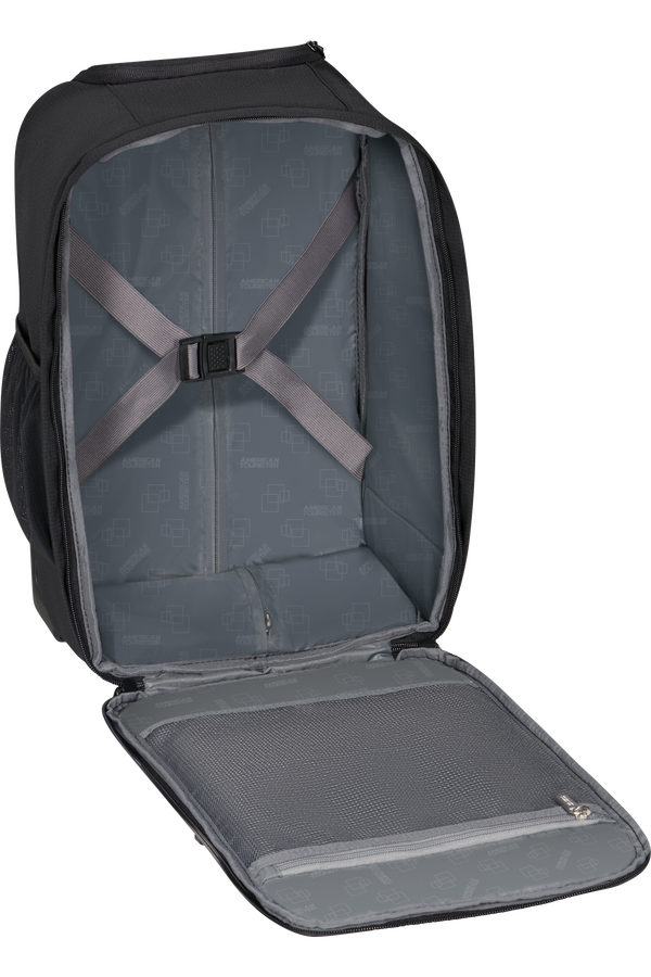 American Tourister Take2cabin Backpack with Wheels S  Schwarz American Tourister Take2cabin Backpack with Wheels S  Schwarz