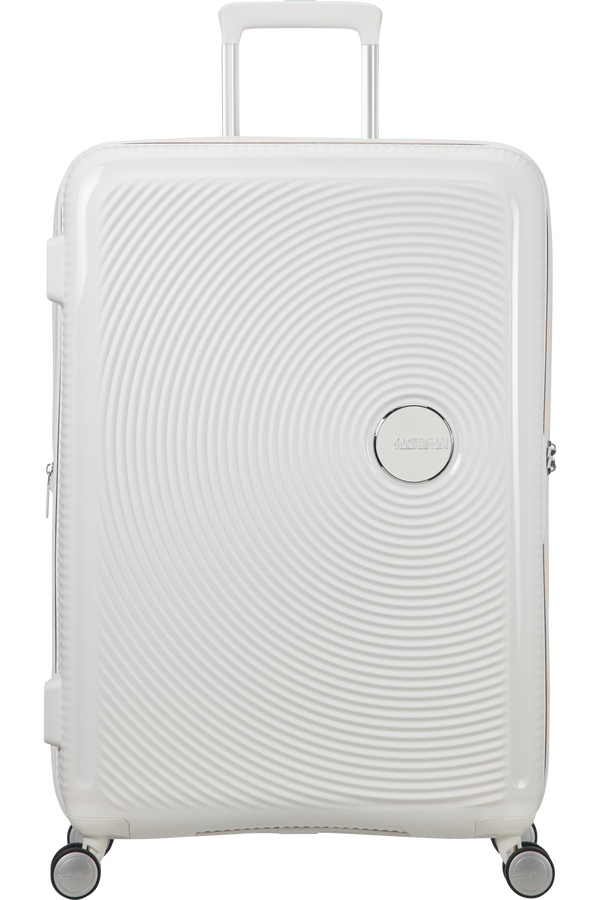 American Tourister Soundbox Spinner erweiterbar 77cm Pure White