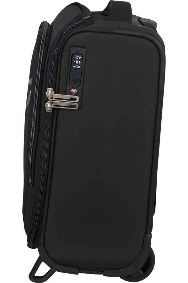 Cloudrider S/M Trolley mit 2 Rollen | American Tourister Cloudrider Upright Underseater Tsa  Jet Black