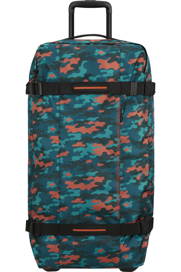 American Tourister Urban Track Duffle with Wheels L  Camo Print American Tourister Urban Track Duffle with Wheels L  Camo Print