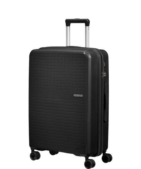 Summer Hit 66 cm Trolley mit 4 Rollen | American Tourister Summer Hit Spinner 66/24 TSA 66cm  Schwarz