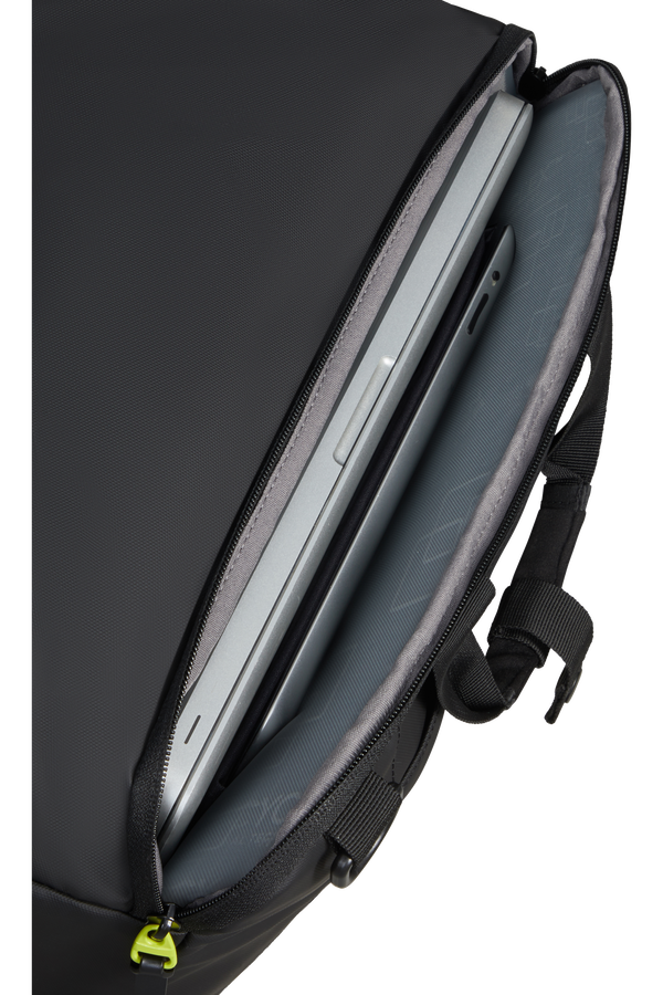 American Tourister Streethero 3-Way Boarding Bag Limited  Black/Lime