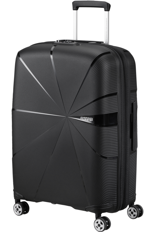American Tourister Starvibe Spinner Expandable TSA 67cm Schwarz