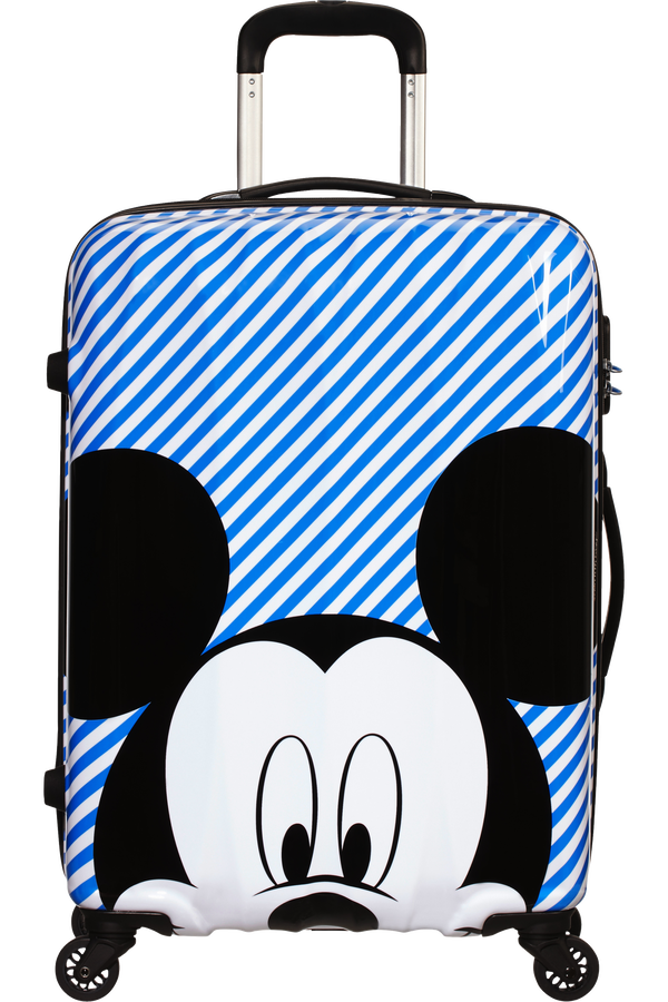 American Tourister Hypertwist Spinner Disney 65cm  Mickey Stripes