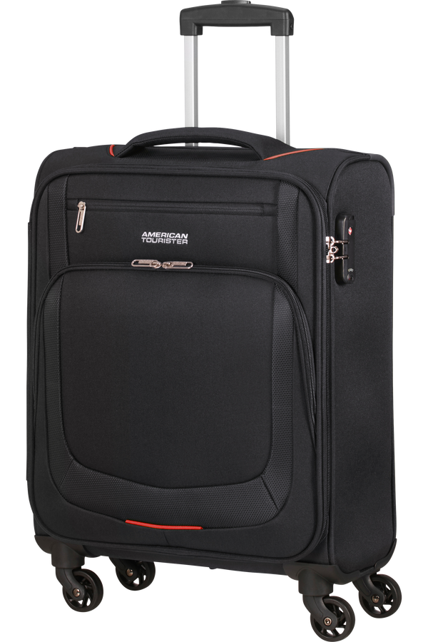 American Tourister Summer Session Spinner TSA 55cm  Black/Red