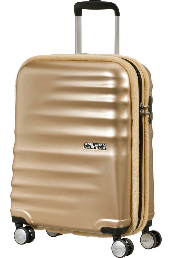 American Tourister Wavebreaker Spinner Fur 55cm  Pearl Bronze