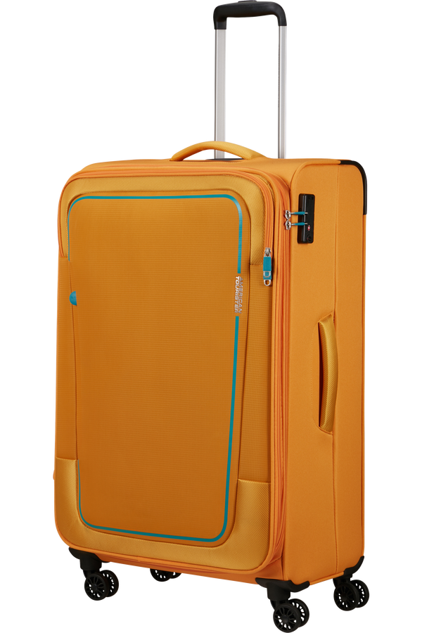 American Tourister Pulsonic Spinner Expandable 81cm  Sunset Yellow