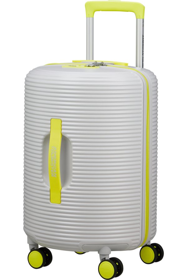 American Tourister Rollio Spinner 52cm  Light Grey/Lime