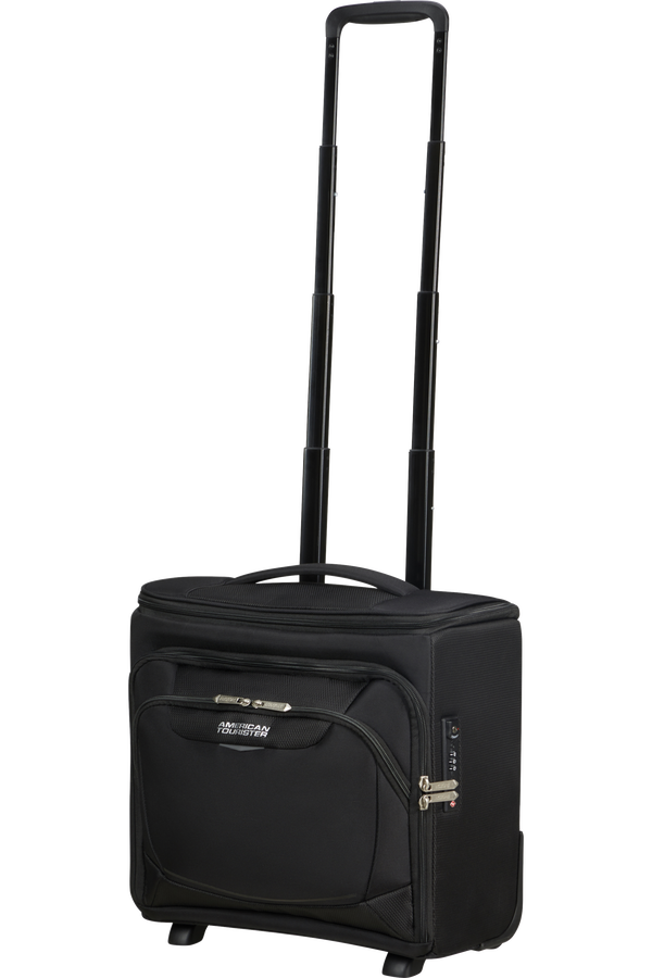 American Tourister SummerRide Upright Underseater Expandable Tsa Schwarz American Tourister SummerRide Upright Underseater Expandable Tsa Schwarz