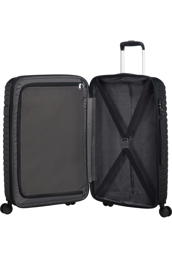 American Tourister Aero Racer Spinner M Expandable 68cm  Jet Black