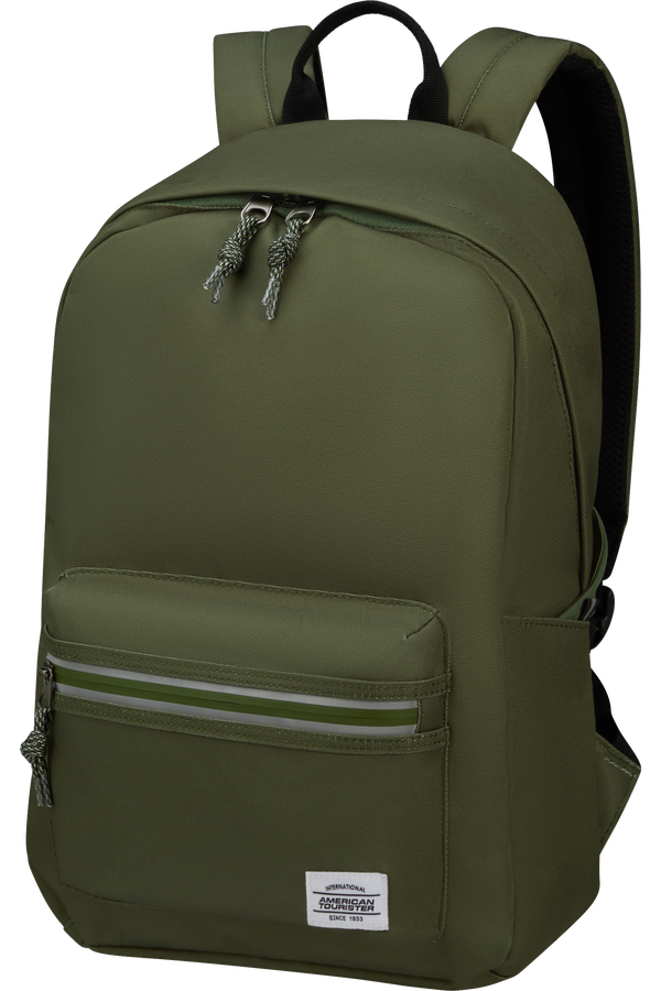 American Tourister Brightup Backpack Zip  Olive Green