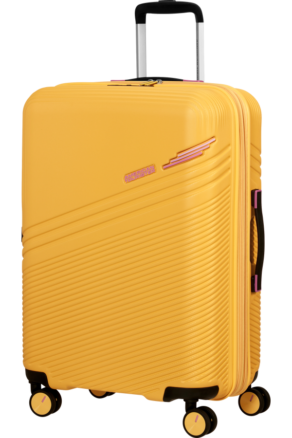 American Tourister Triple Trace Spinner TSA Expandable 67cm  Lemondrop/Pink
