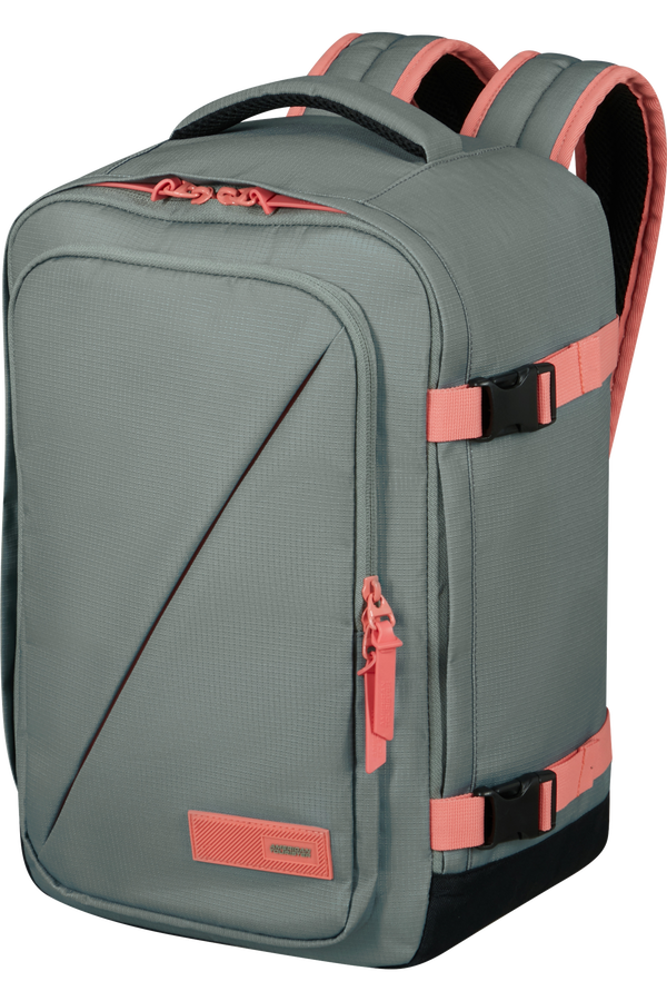 American Tourister Take2cabin Casual Backpack S  Sage/Coral American Tourister Take2cabin Casual Backpack S  Sage/Coral