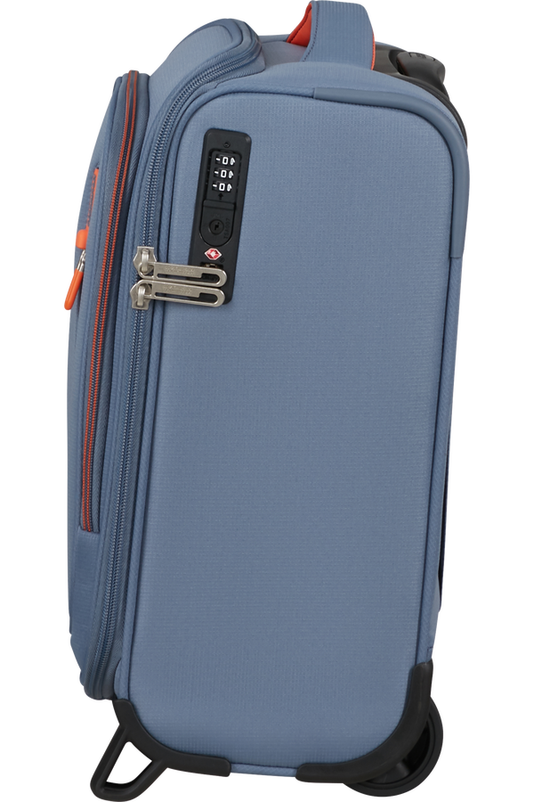 American Tourister Cloudrider Upright Underseater Tsa  Stone Blue