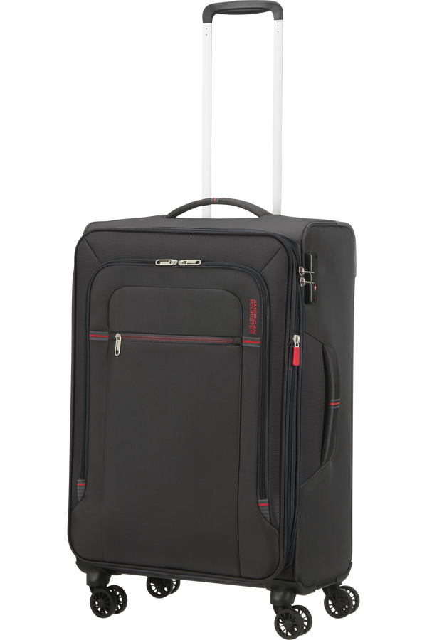 American Tourister Crosstrack Spinner Expandable 67cm  Grey/Red