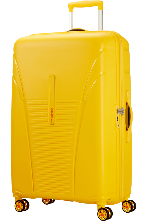 American Tourister Skytracer Spinner 77cm Saffron Yellow