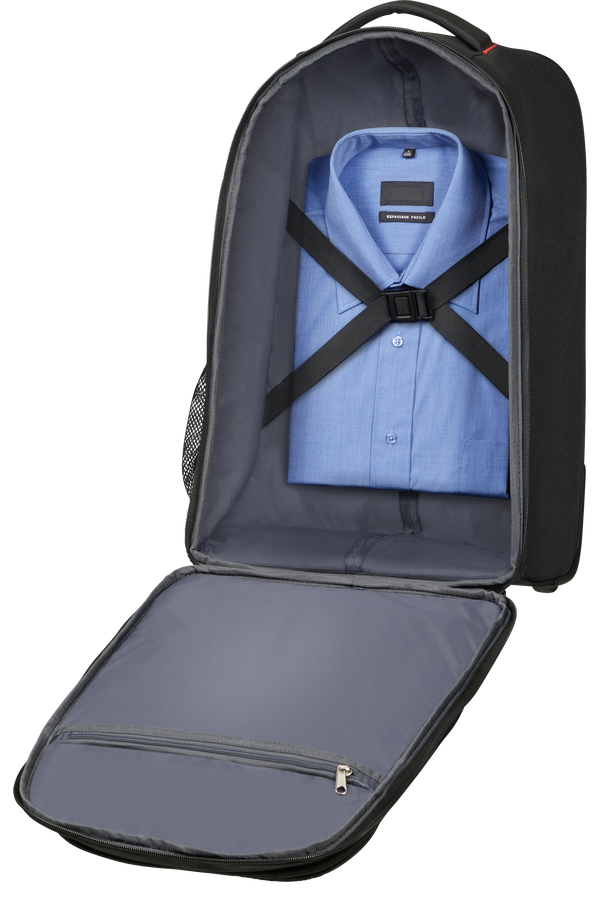 American Tourister Fast Route Laptop Backpack with Wheels Core 15.6'  Schwarz